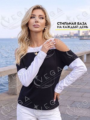 картинка Лонгслив женский 574 магазин Одежда+ являющийся официальным дистрибьютором в России 